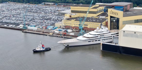 Lurssen Launch 140m Project Lightning