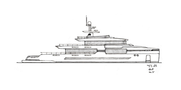 Tommaso Spadolini Designs 43m Explorer