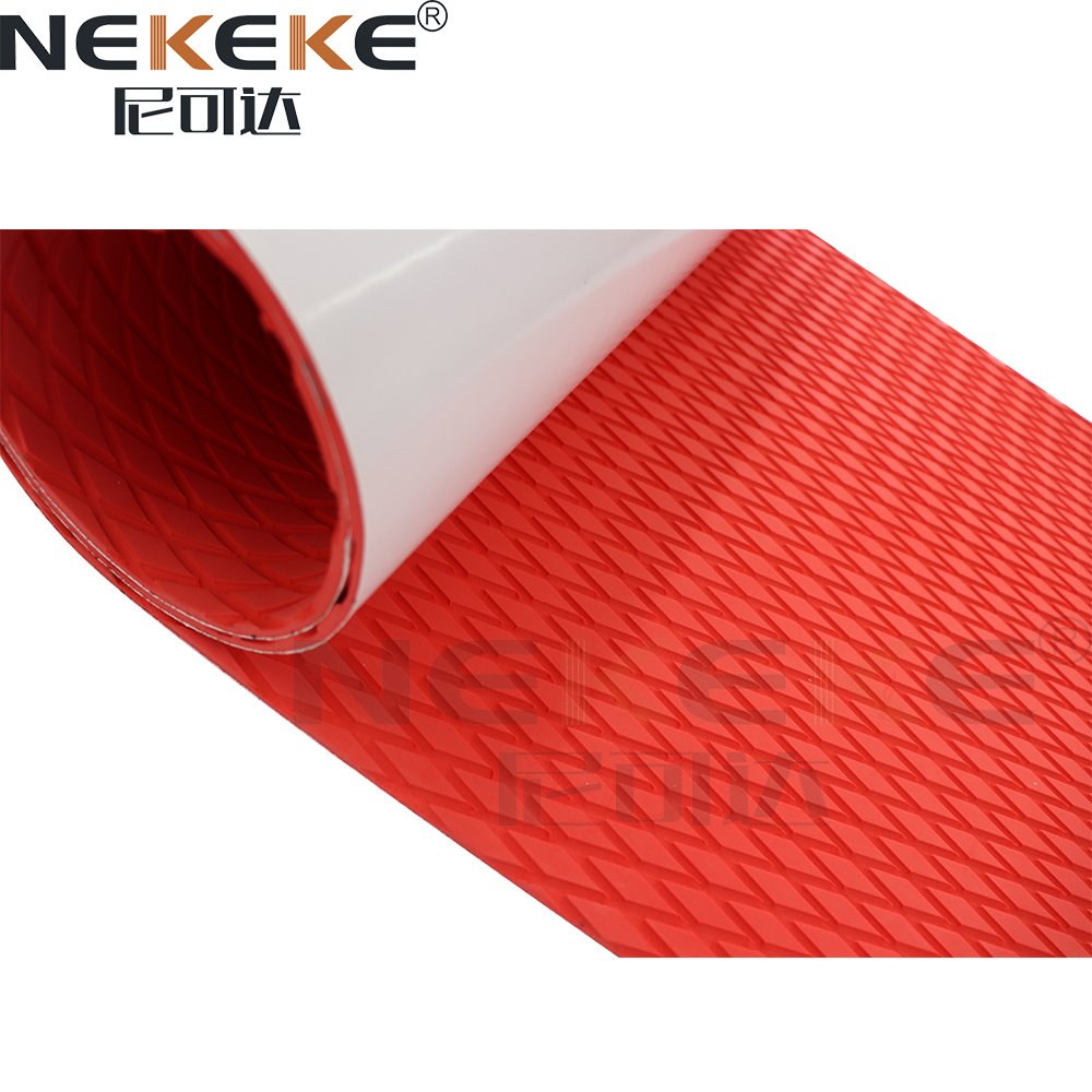 Red + Diamond on surface Boat Yacht Marine EVA Deck Foam Sheet Composite outdoor decking