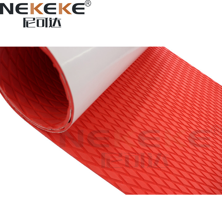 Red + Diamond on surface Boat Yacht Marine EVA Deck Foam Sheet Composite outdoor decking