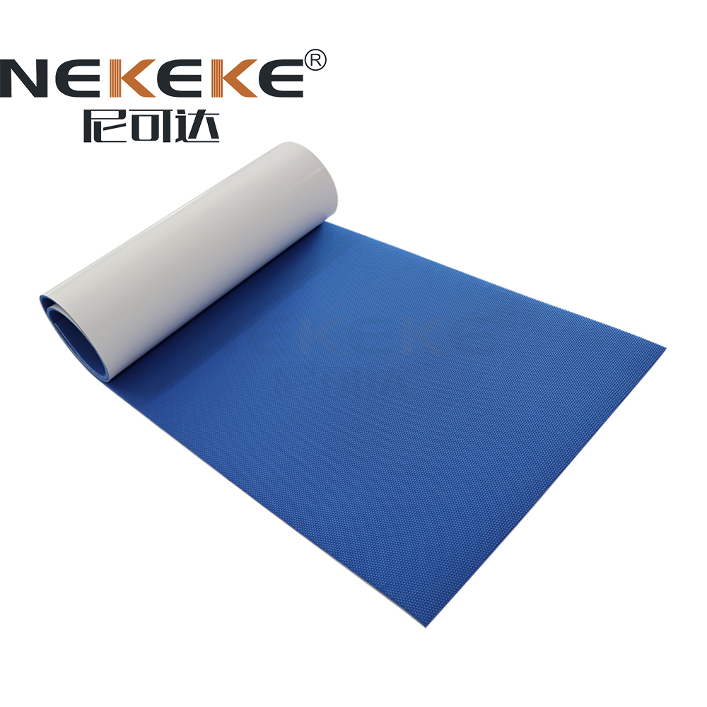 Blue + Press round dot durable marine EVA foam synthetic teak flooring sheet boat yacht decking flooring