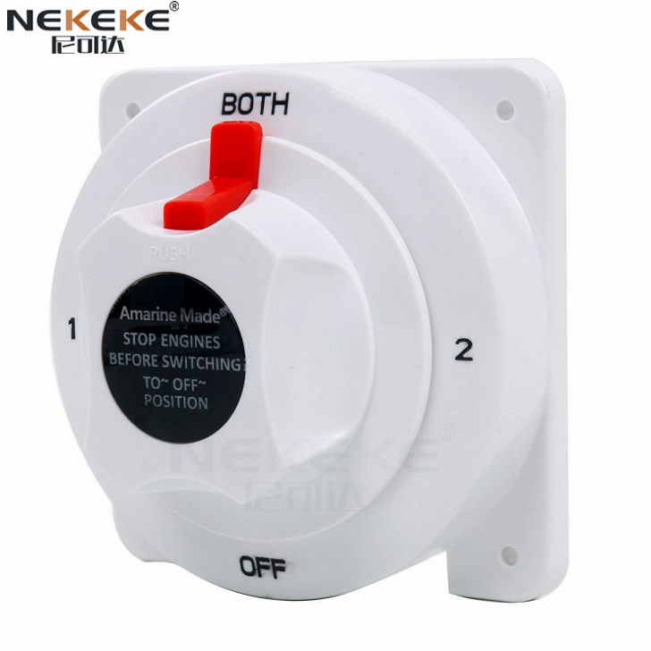 NEKEKE 12v24v dual battery selector switch for Marine industry