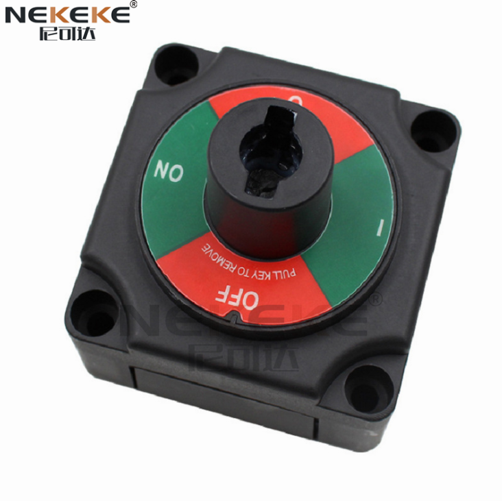 NEKEKE 12V Auto Battery Disconnect Isolator Cut Off Kill Switch For Marine boat yacht car