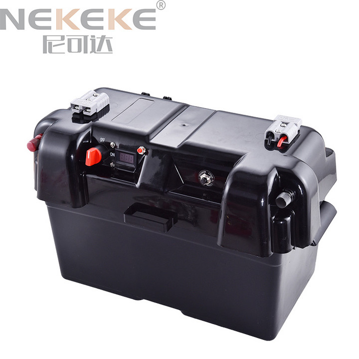 Car Boat Marine Smart Battery Box Power USB Power Charger