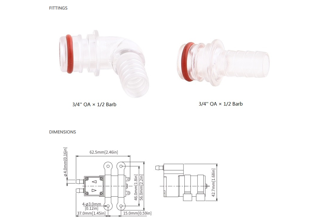 24V Electric High Pressure Stainless Steel Washer Pumps