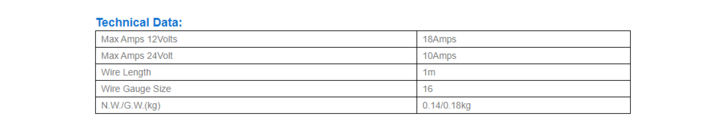 12V-32V Automatic Float Switch For Marine Boat Bilge Pump