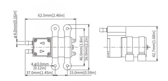 Micro Mini Small 12V DC Electromagenitc Pump Stainless Steel