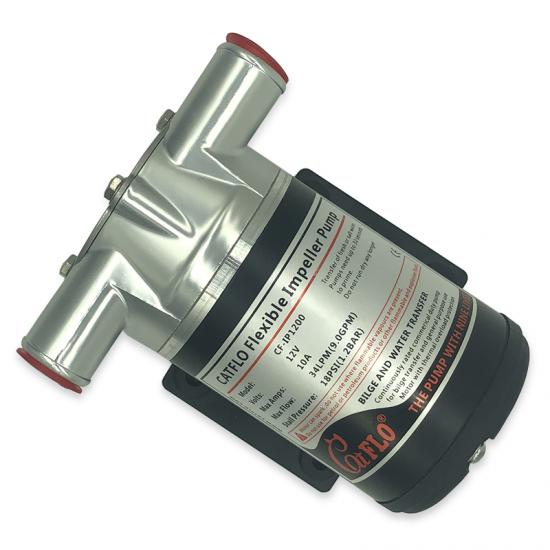 DC 12v brass flexible impeller pump