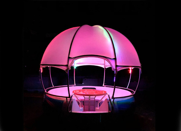 Electric barbecue boat 10 person type