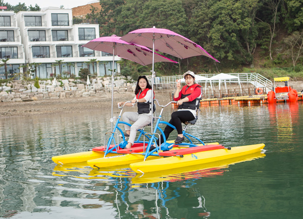 Double Harley Water Bike