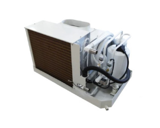 Power battery air conditioning system of battery ship