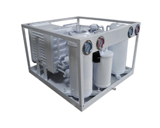 Antifreezing cold and hot water unit