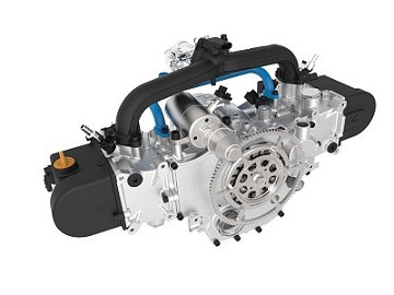 "Thrush" gasoline engine (20hp)