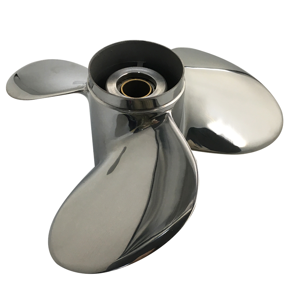 Matched MERCURY STAINLESS STEEL 25-70HP 10 3/8X14 OUTBOARD PROPELLER