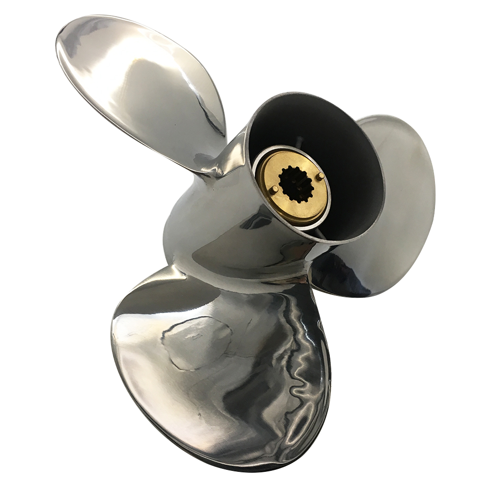 Matched MERCURY STAINLESS STEEL 25-70HP 10 3/8X14 OUTBOARD PROPELLER