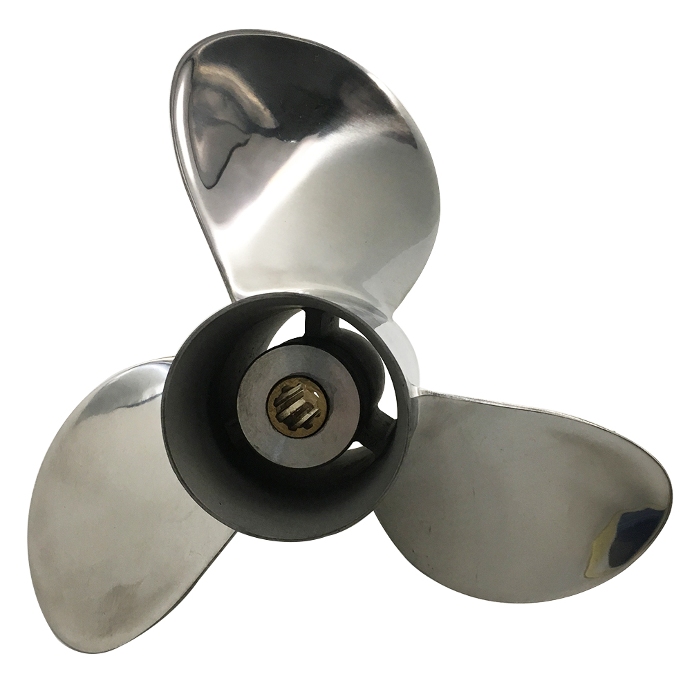 underwater engine 9.9-15HP 9 1/4X12 STAINLESS STEEL Marine Propeller FIT FOR HONDA OUTBOARD PROPELLER