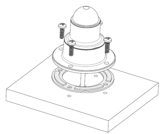 Lifeboat stroboscopic position indicator lnk-lbl1