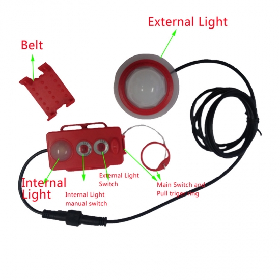 Lnk-lr-03a classification society certified liferaft lamp