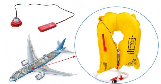 Lnk-al15 aviation life saving positioning lamp