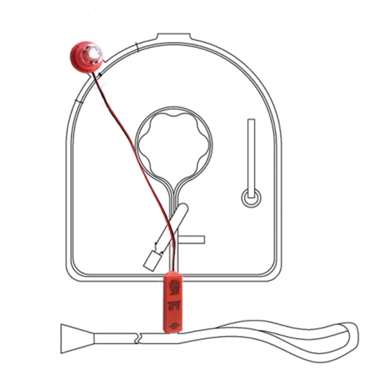 Lnk-al15 aviation life saving positioning lamp