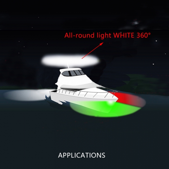 Marine led anchor light