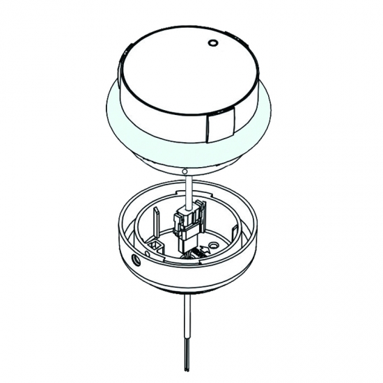 Marine led three color navigation light