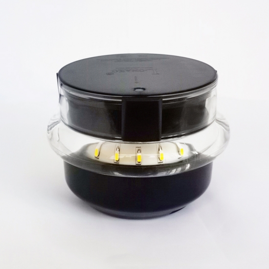 Marine led three color navigation light