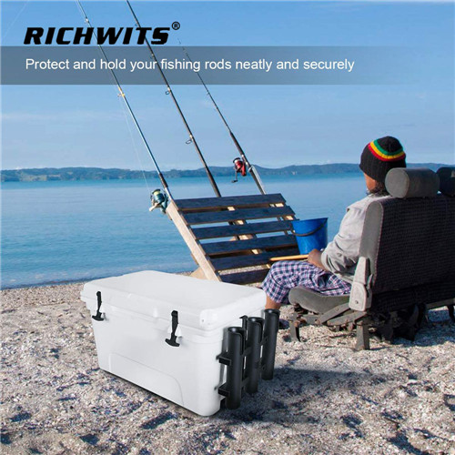 Plastic fishing rod holder