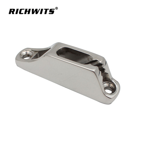 high polished marine hardawre boat accessories stainless steel  wire rope cam cleat