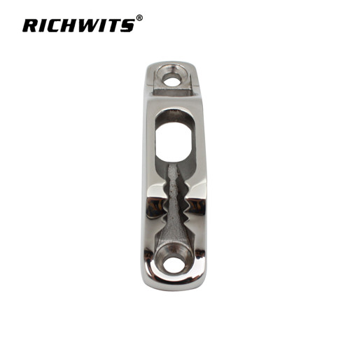 high polished marine hardawre boat accessories stainless steel  wire rope cam cleat