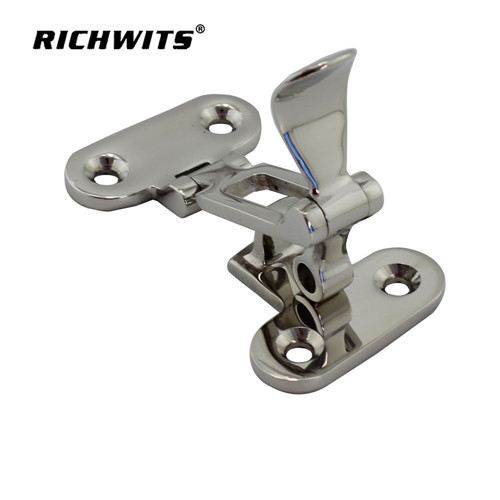 high polished marine hardawre anti-rattle latch stainless steel 316  toggle latch