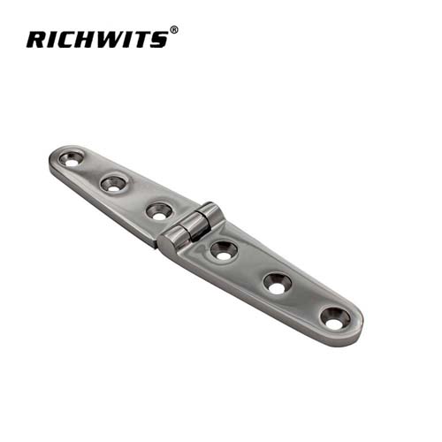 Stainless steel high polished  casted strap hinge