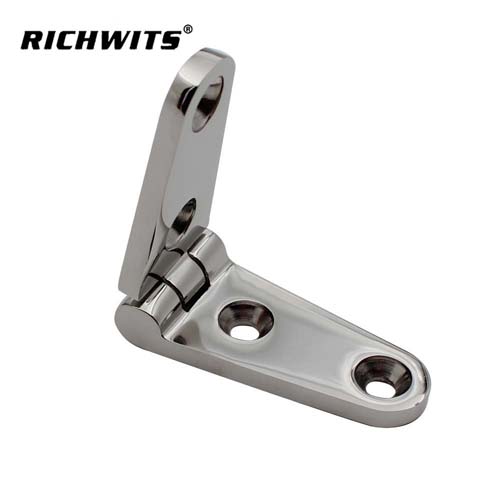 Stainless steel high polished  casted strap hinge