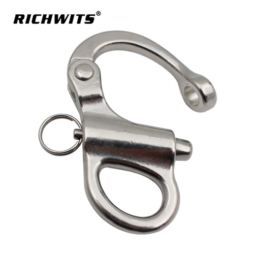 Stainless steel Fixed Bail Snap Shackle for Sailboat