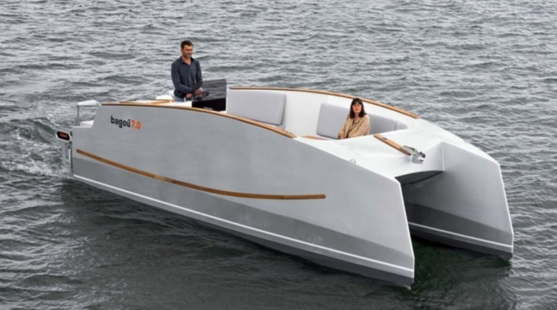 Bagoù 7.0 electric catamaran leisure boat