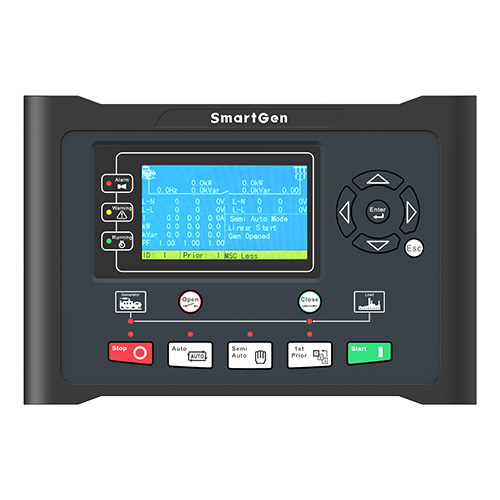 Marine generator power distribution control module
