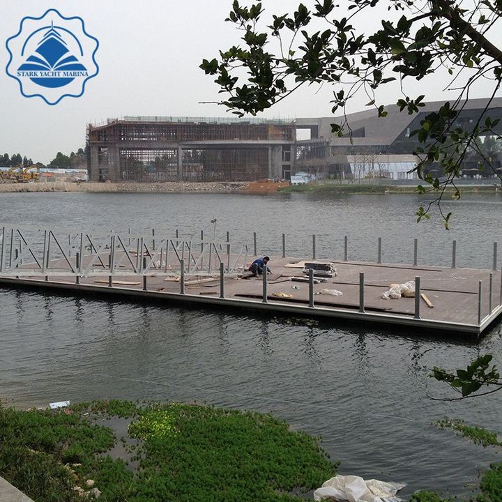 Anchor device floating platform