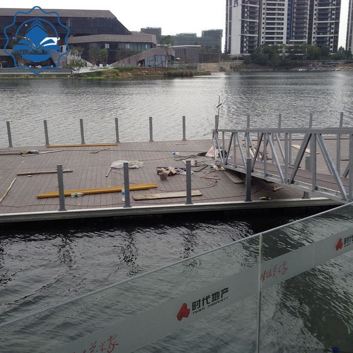 Anchor device floating platform