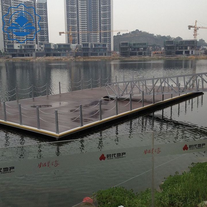 Anchor device floating platform