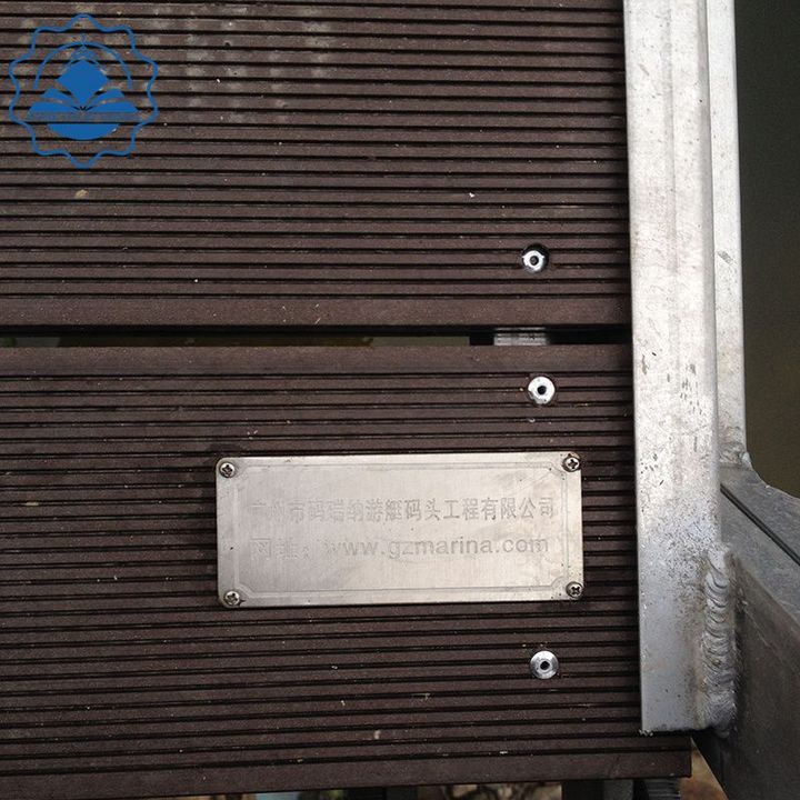 Anchor device floating platform