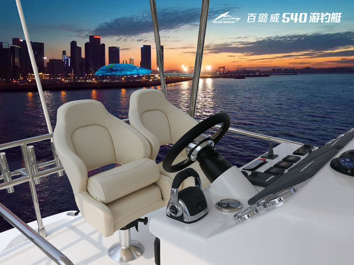 Blue whale 540 boat