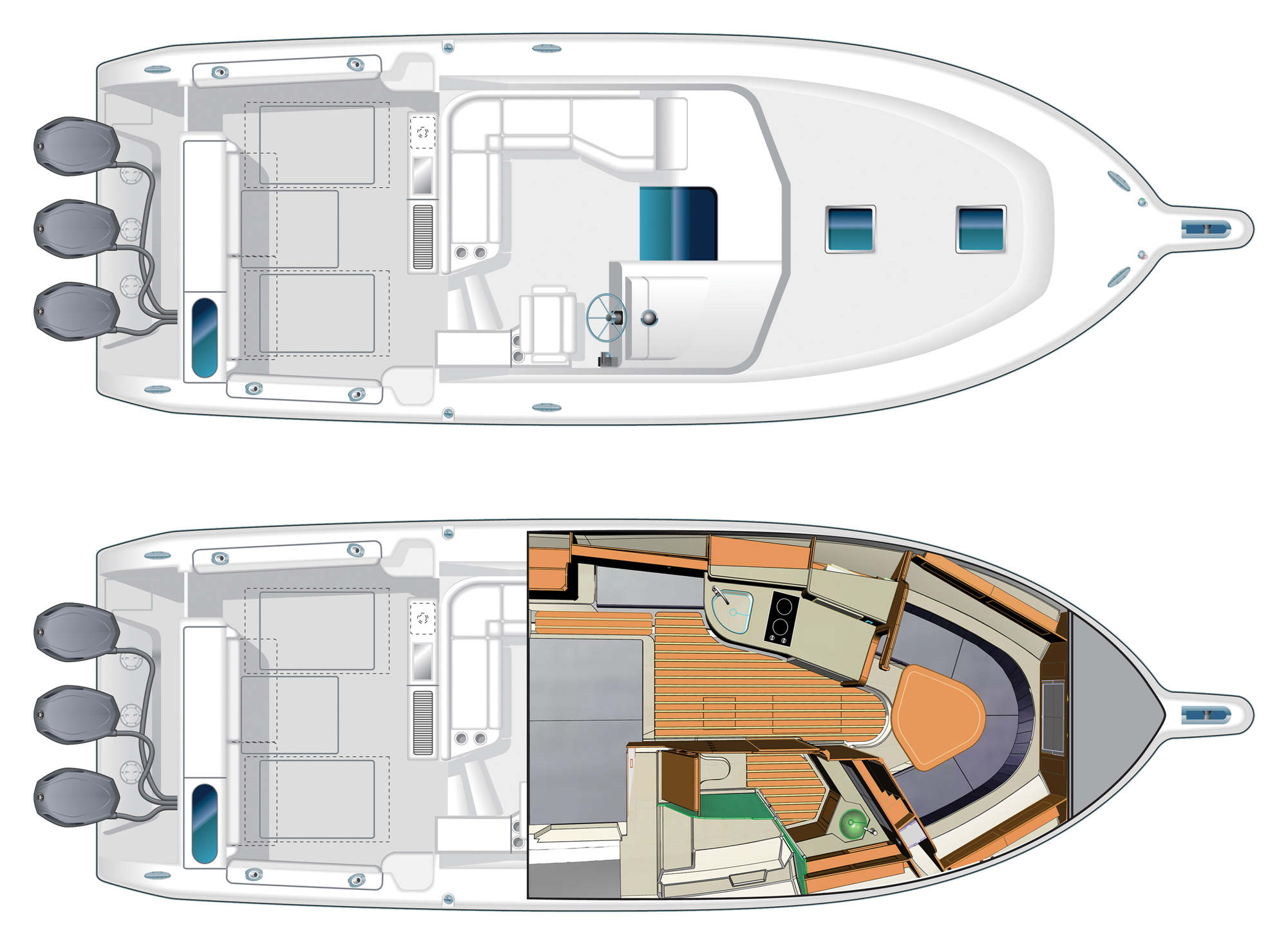 American PURSUIT OS385 boat