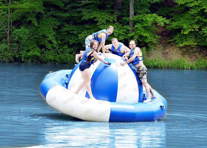 Inflatable boat for water entertainment