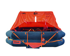 inflatable life-raft