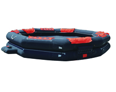inflatable life-raft