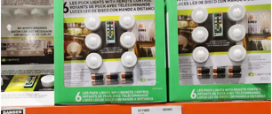 CK30RGB Color Puck Light