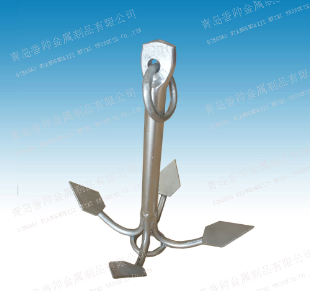 Four-claw anchor (iron sheet）