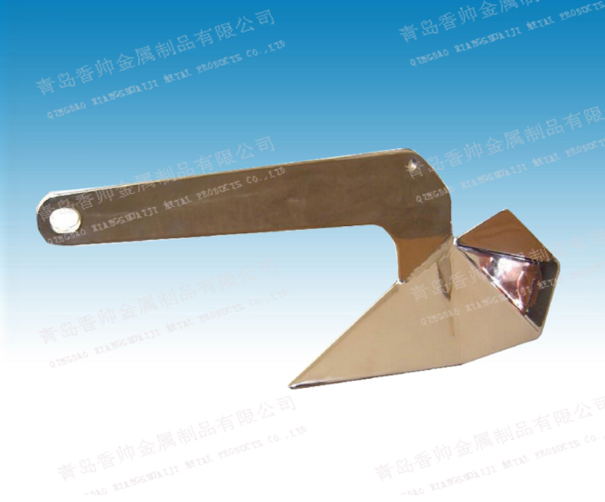 Stainless steel plow anchor