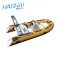 Zodiac Fiberglass Mini Inflatable Rib Boat 12.8 ft RIB 390 boat