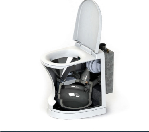 Cinderella Motion incineration toilet